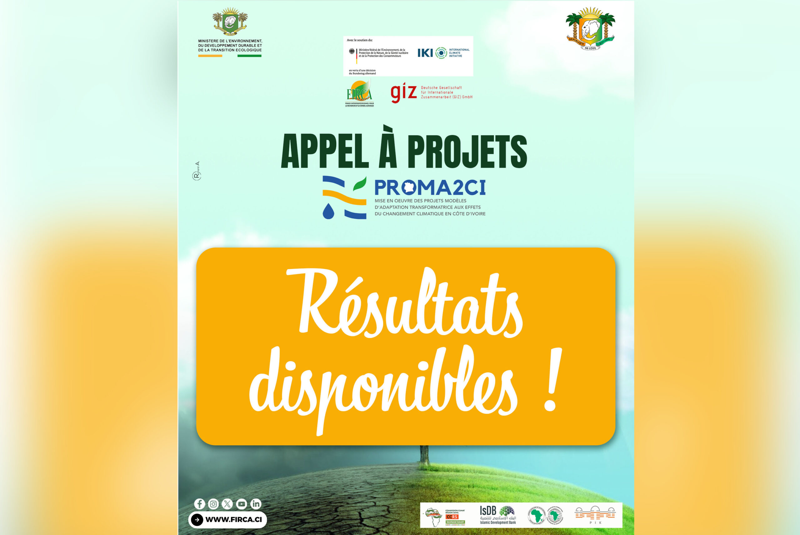 Résultats de l’Appel à Projets PROMA2CI – Édition 2025